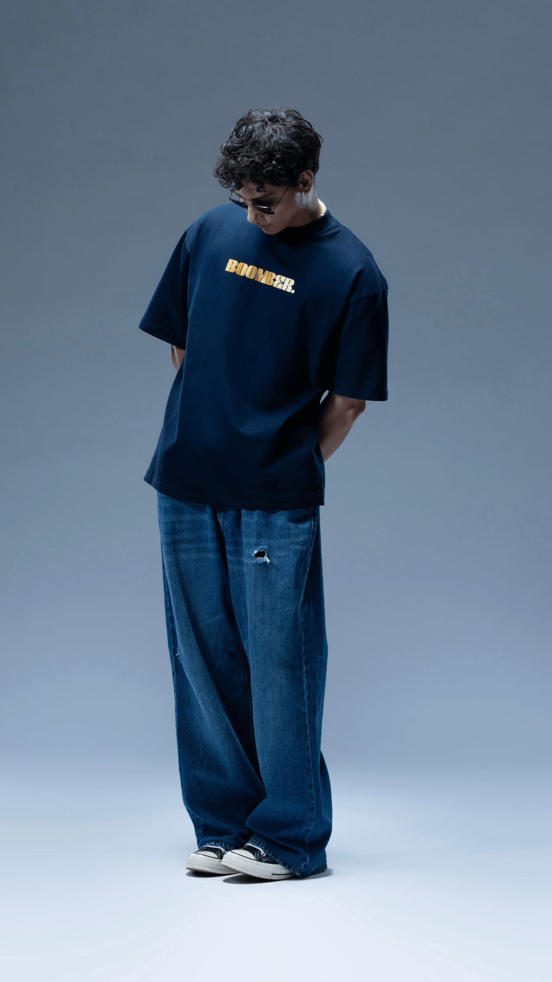 Blue Phoenix Oversized T-Shirt