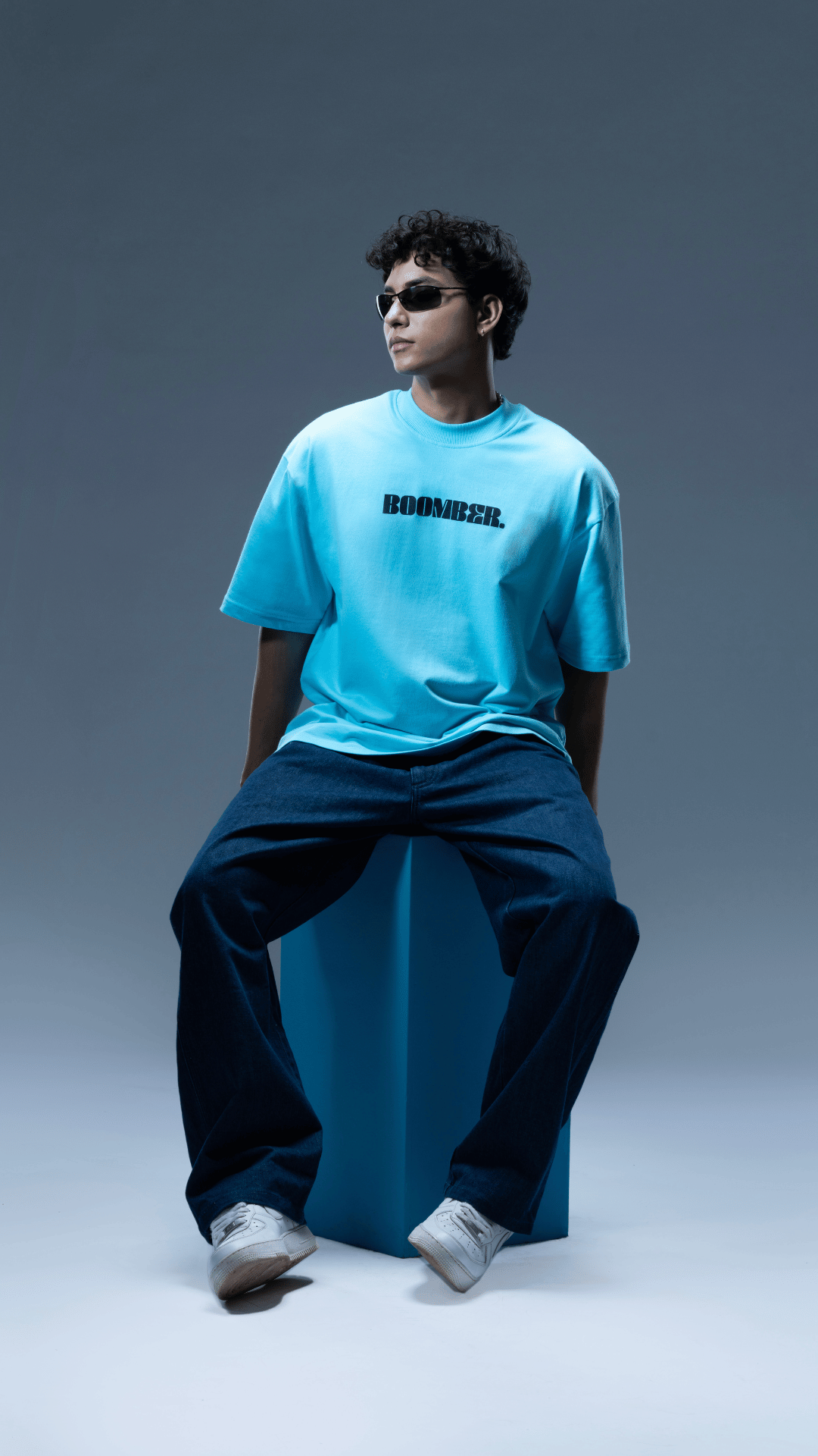 Exotic Peacock Oversized T-Shirt