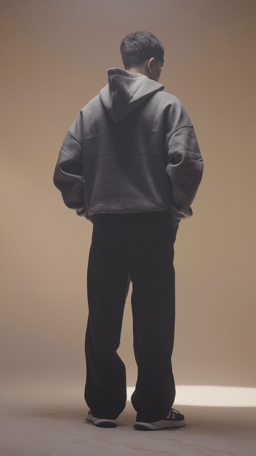 Essential Grey Oversized Hoodie