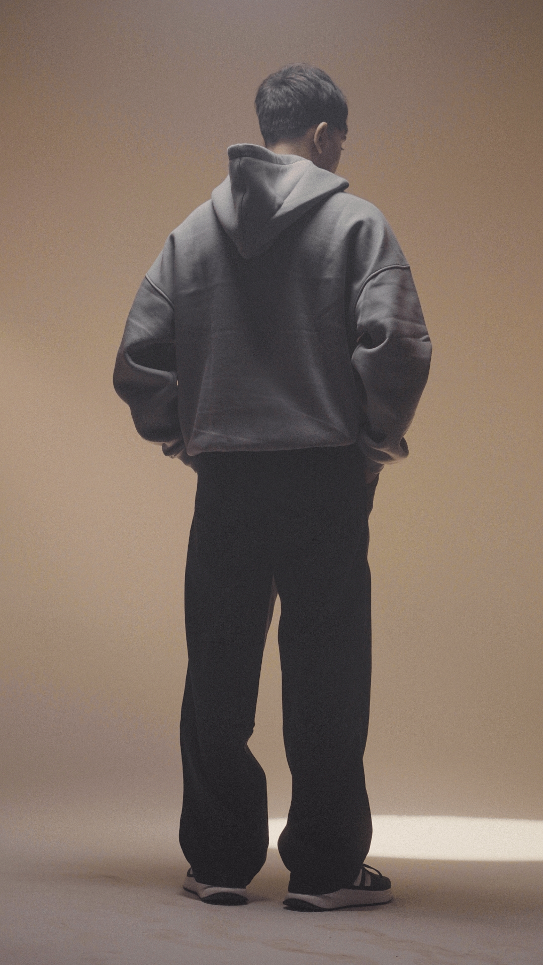 Essential Grey Oversized Hoodie
