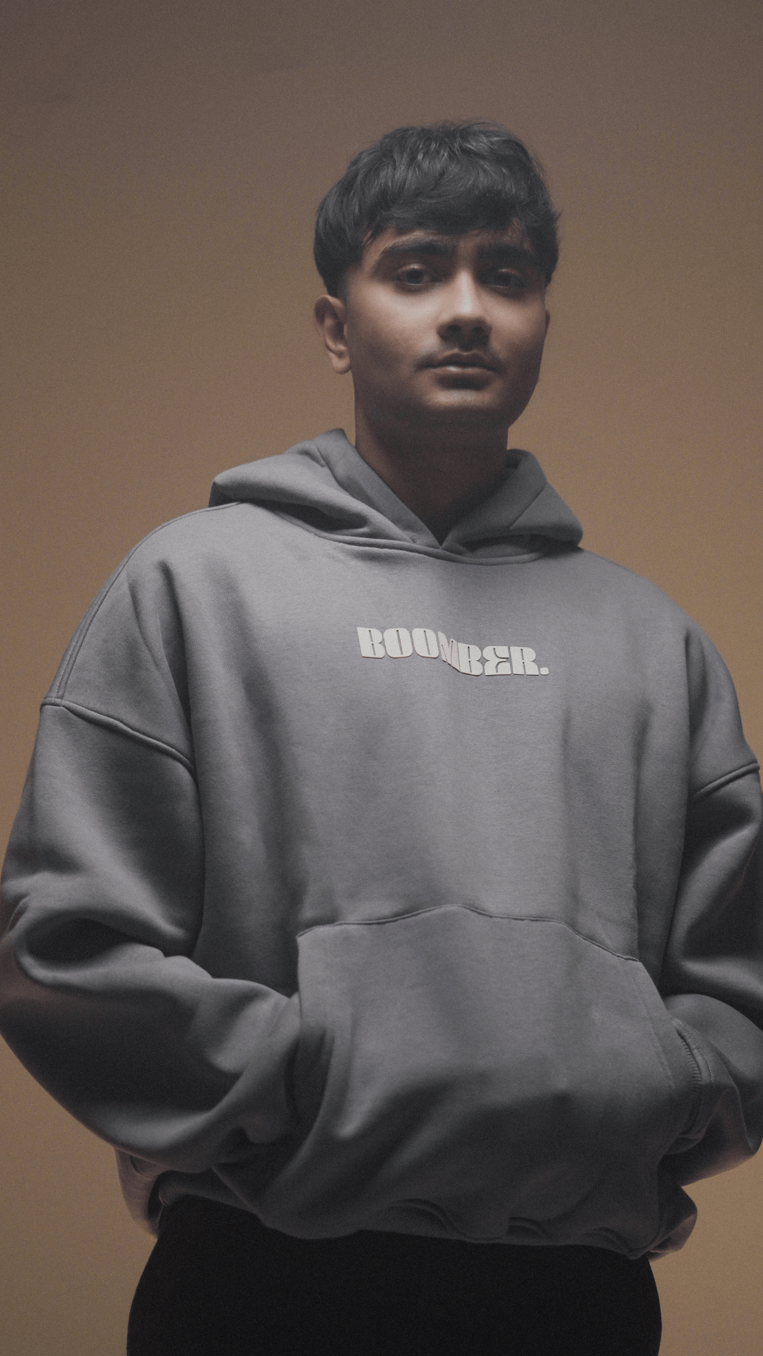Essential Grey Oversized Hoodie