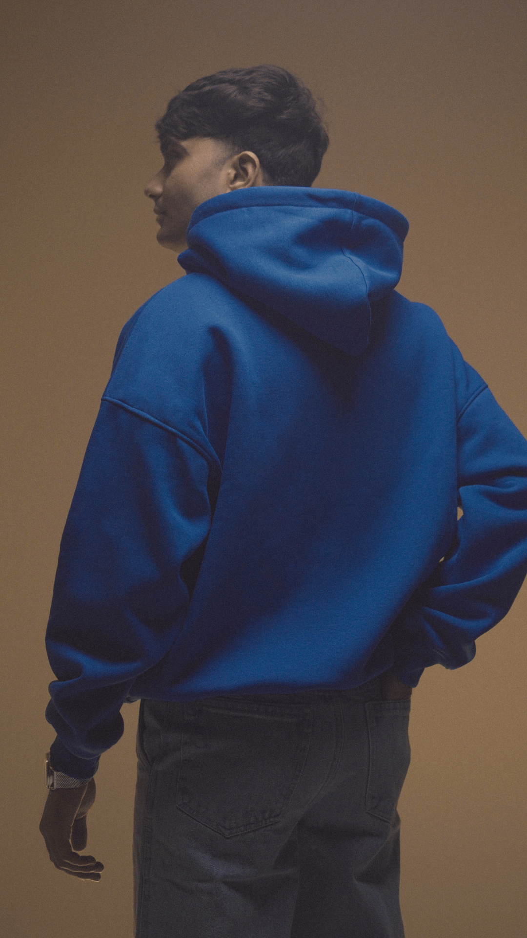 Royal Blue Essential Oversized Hoodie