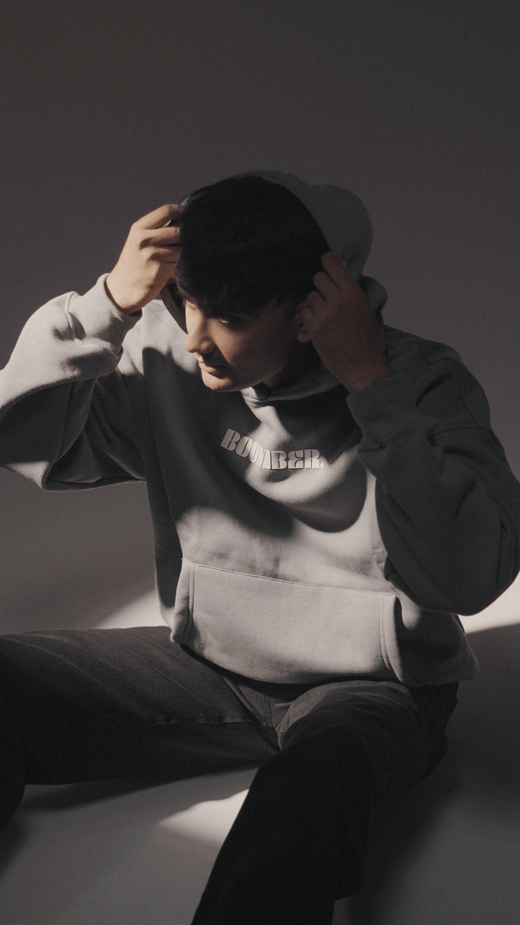 Essential Grey Oversized Hoodie