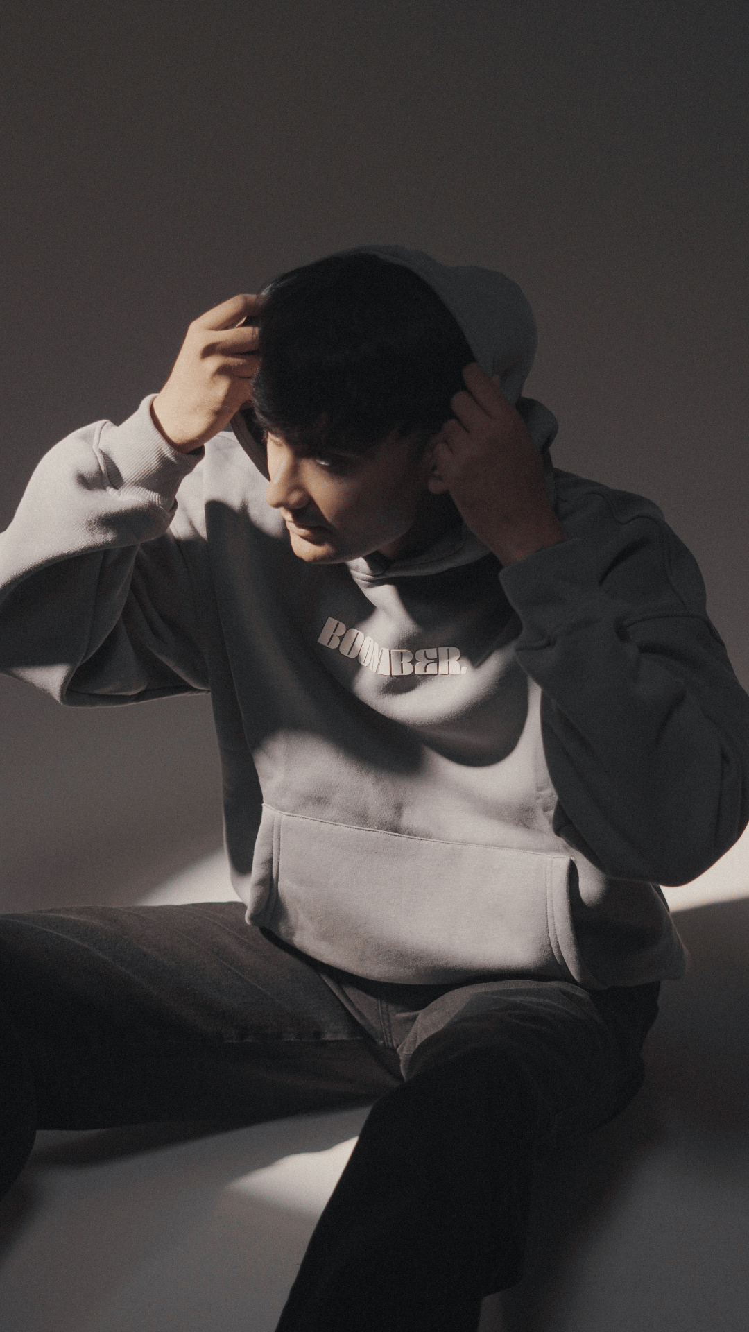 Essential Grey Oversized Hoodie