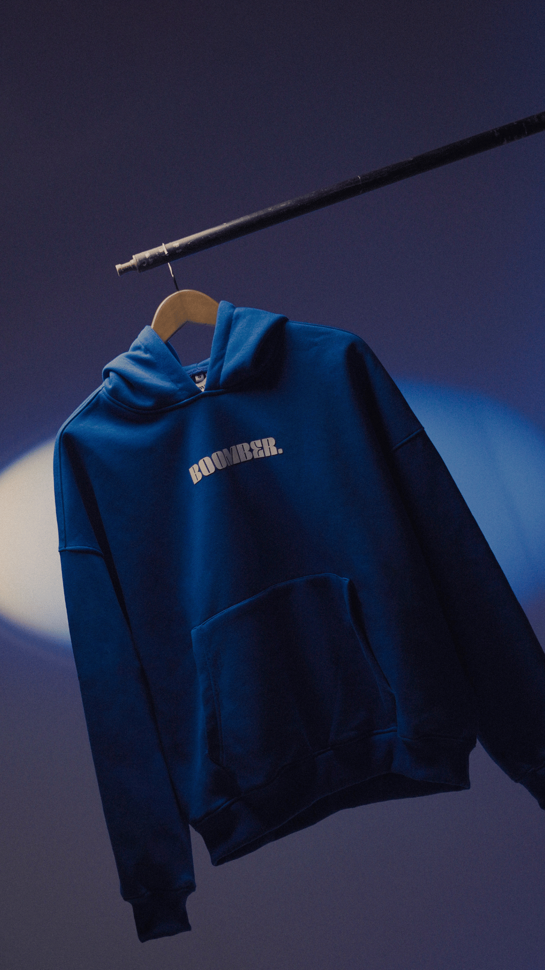 Royal Blue Essential Oversized Hoodie