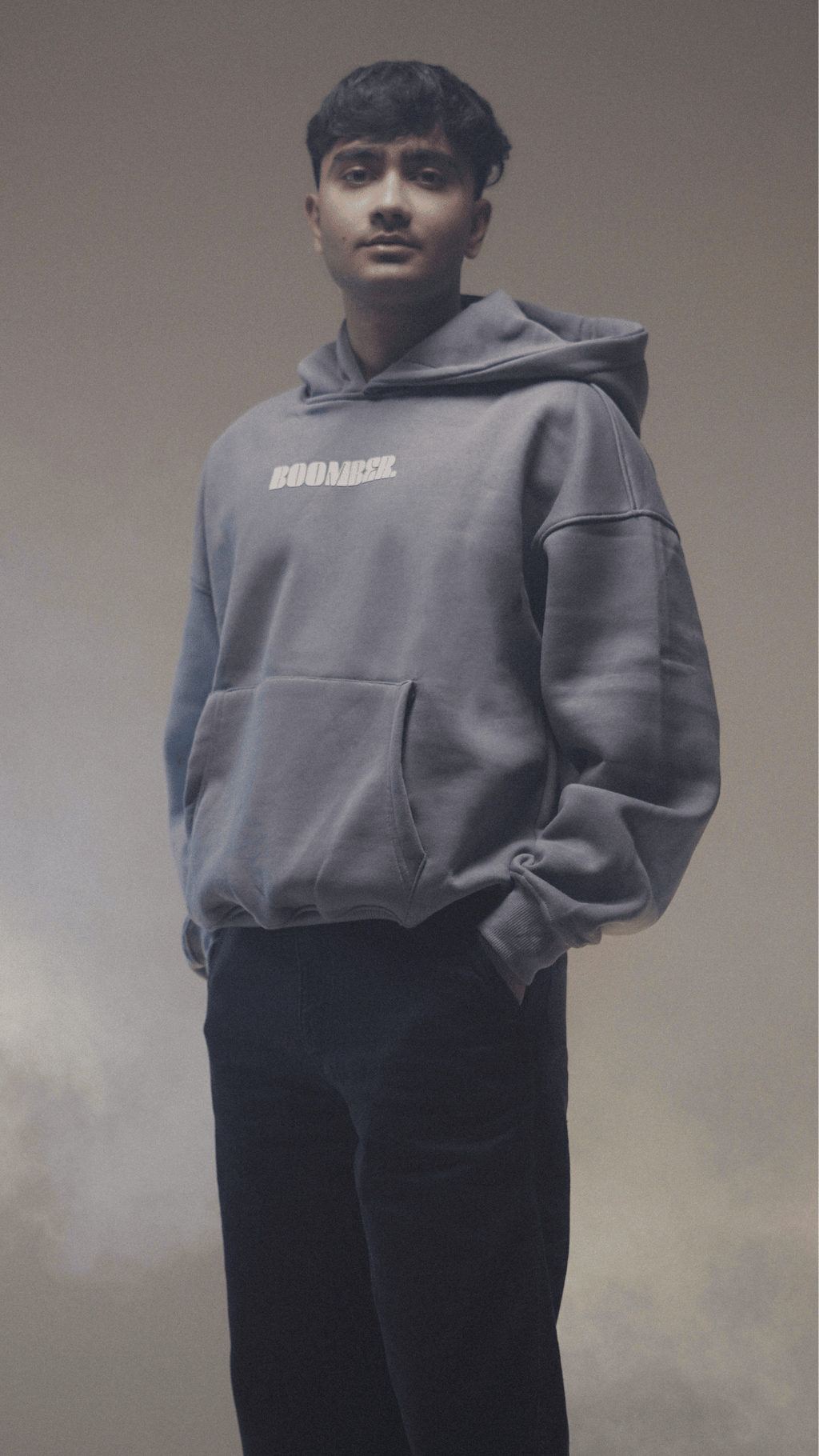 Essential Grey Oversized Hoodie