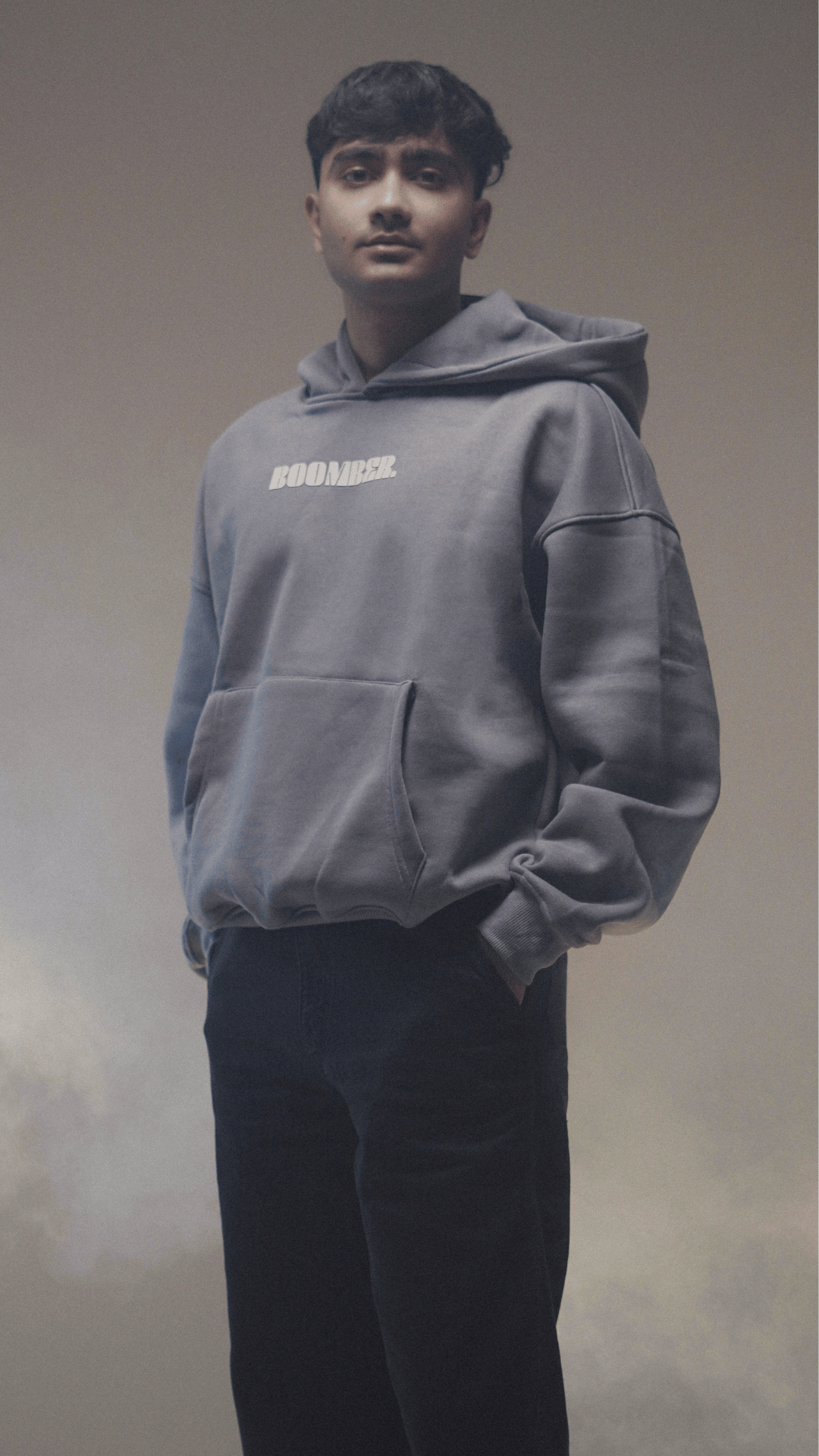 Essential Grey Oversized Hoodie
