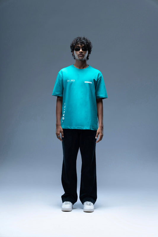 Aquamarine Green Basic Tee - Boomber