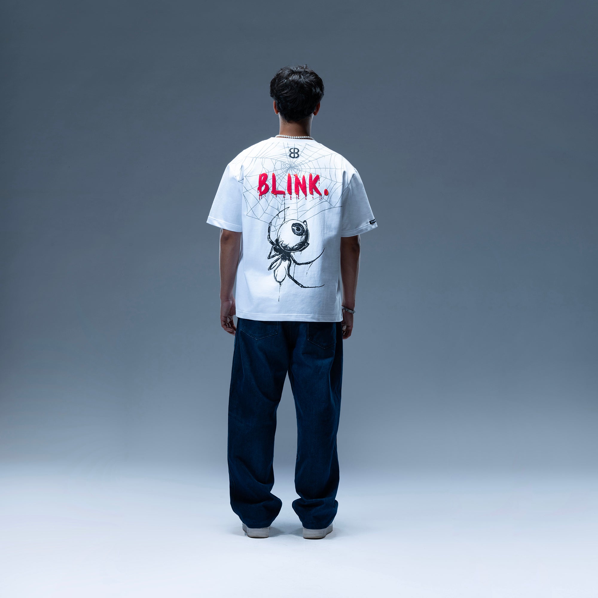 Web Skull Oversized T-Shirt