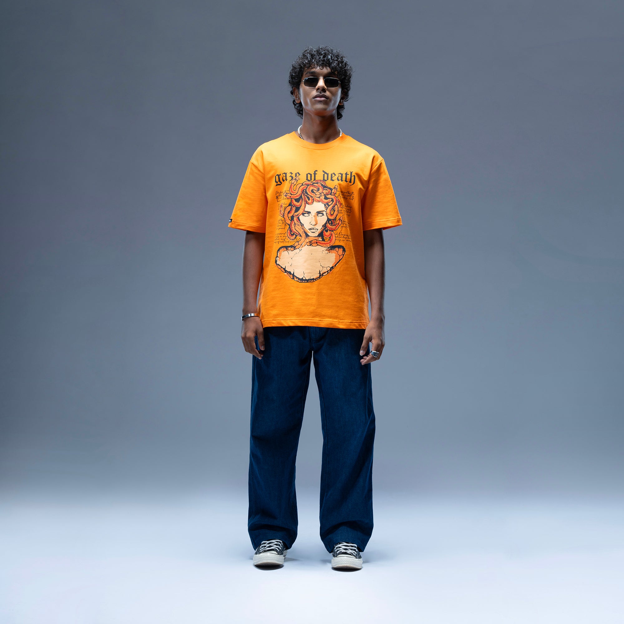 Gin Orange Oversized Tee
