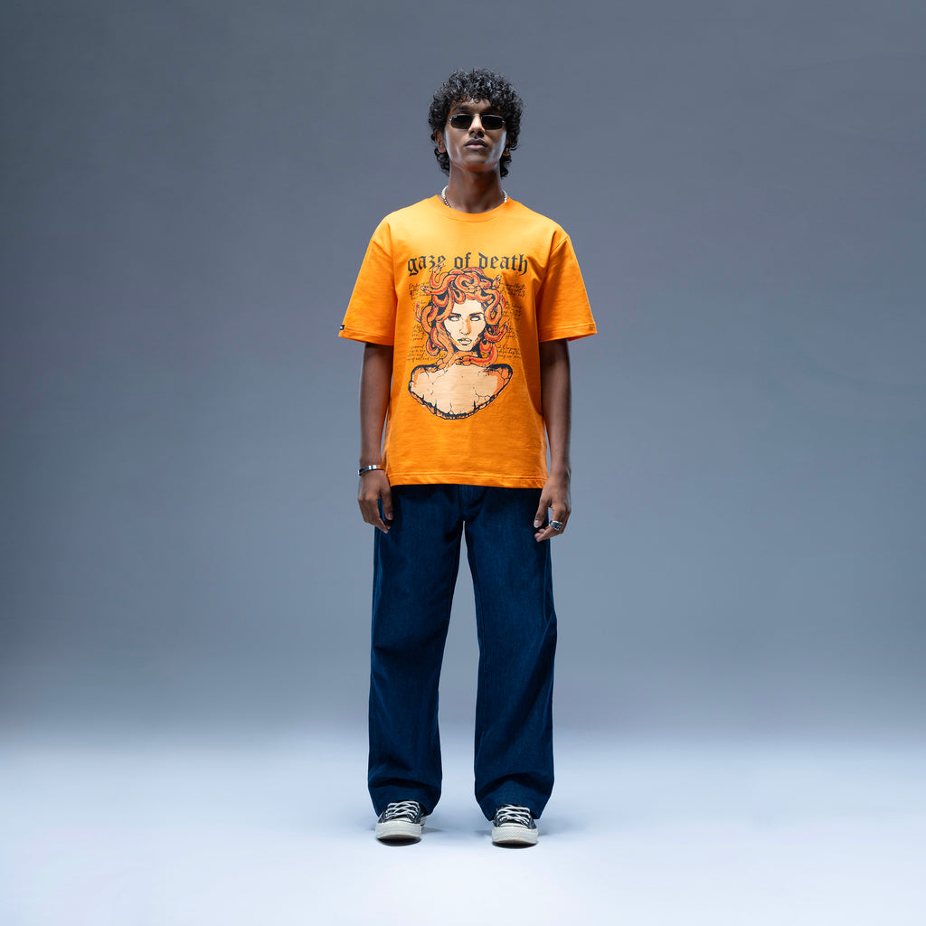 Gin Orange Oversized Tee
