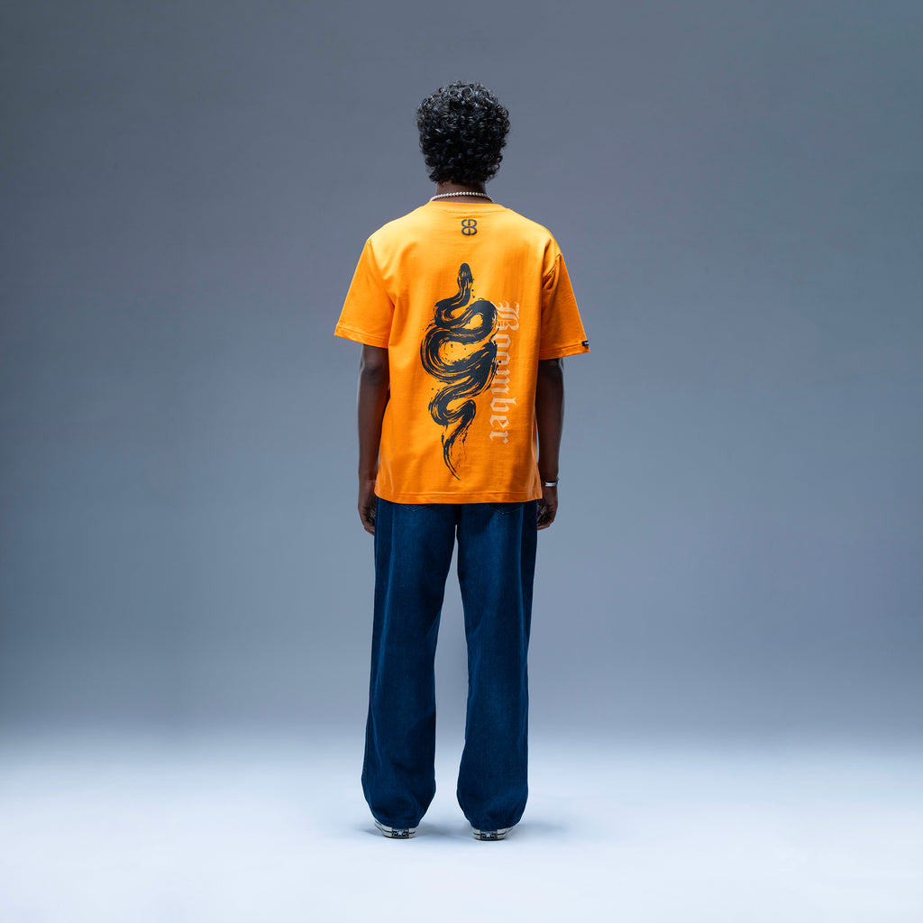 Gin Orange Oversized Tee