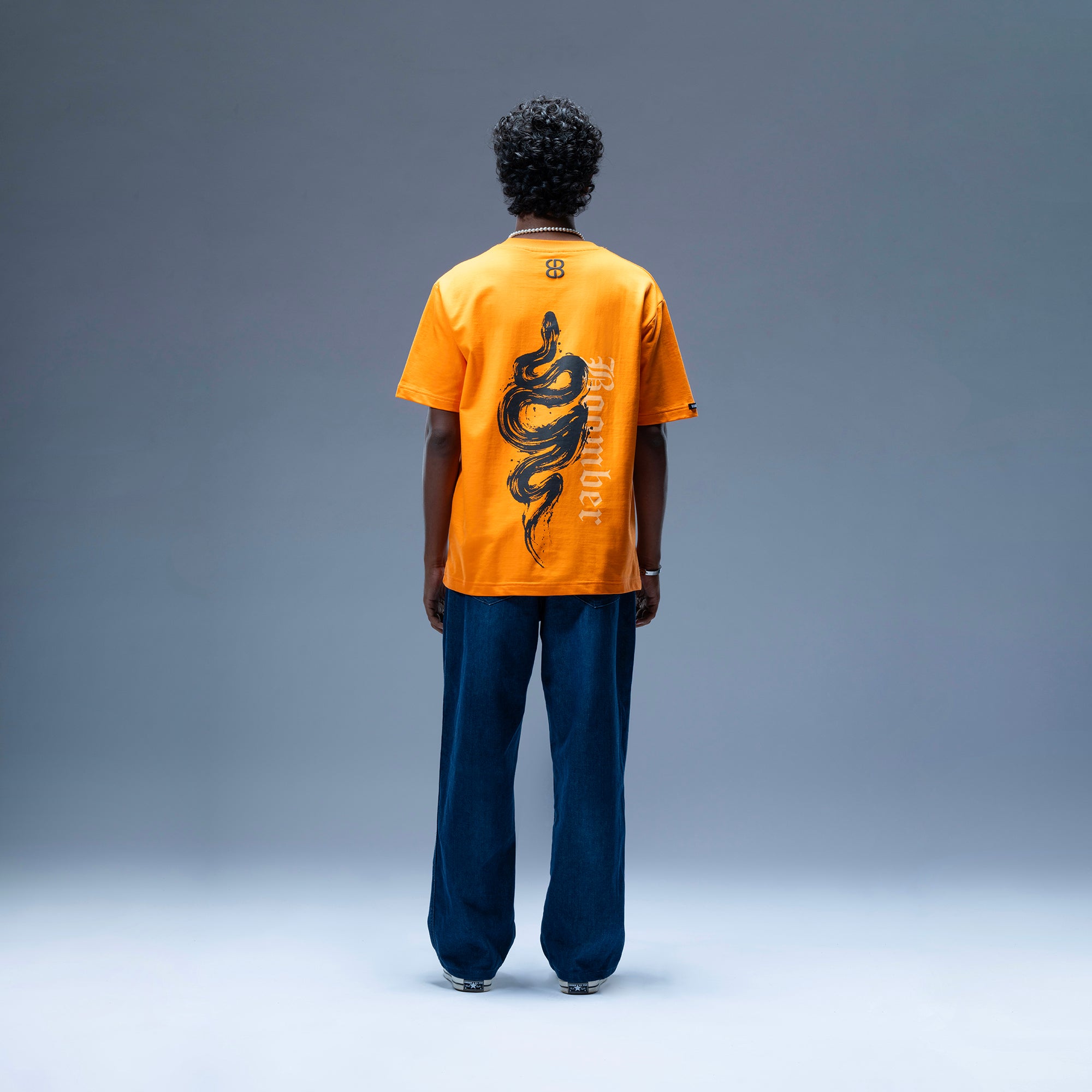 Gin Orange Oversized Tee