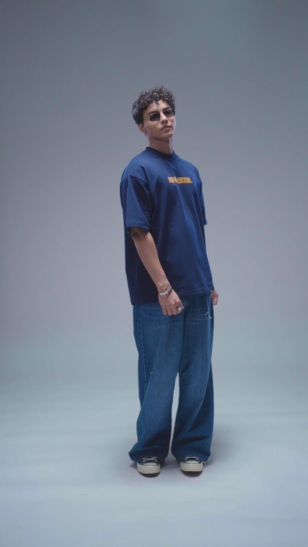 Blue Phoenix Oversized T-Shirt