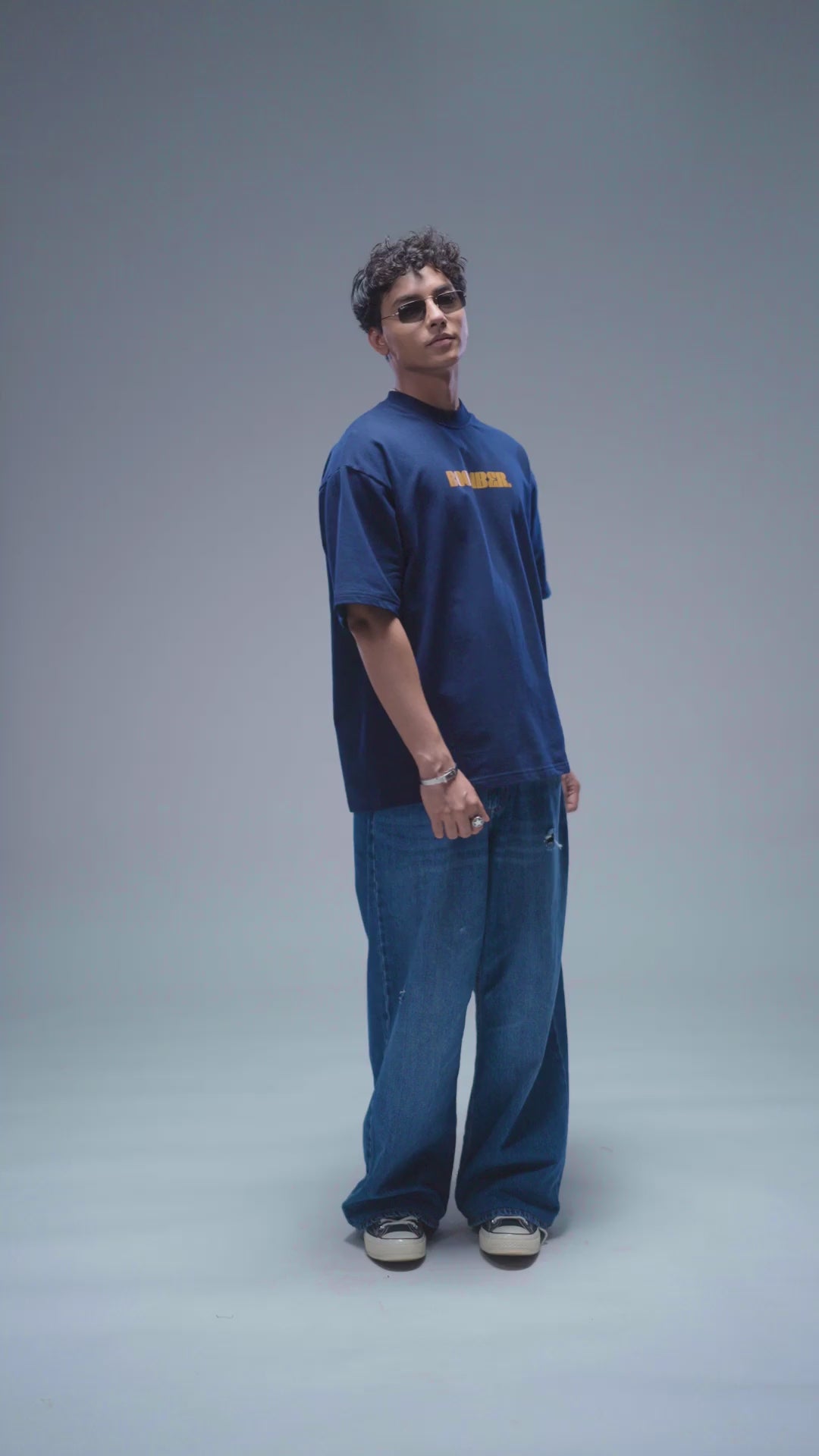 Blue Phoenix Oversized T-Shirt